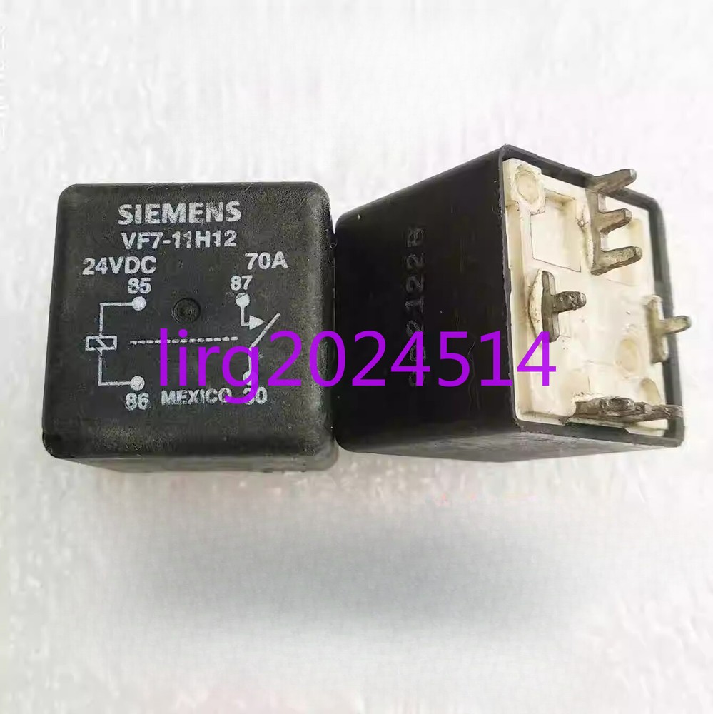 2pcs used  SIEMENS VF7-11H12 24VDC 4-pin