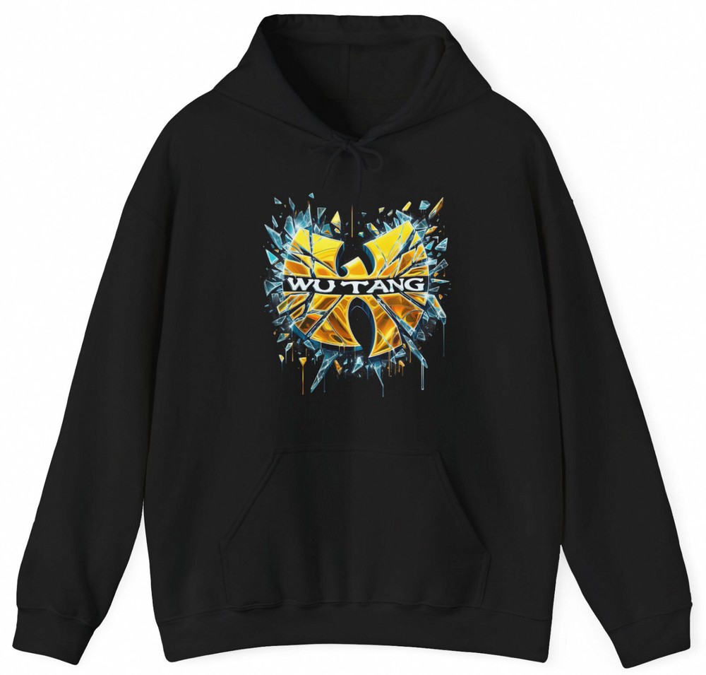 Wu-Tang Clan Glass Symbol Style Cool S-5XL Hoodie Heavy Blend Hooded Sweatshirt