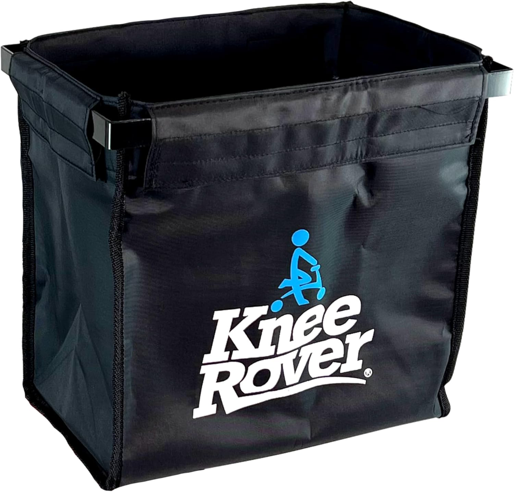 KneeRover Deluxe Knee Scooter Basket - Spacious Large Capacity Accessory for Knee Rover