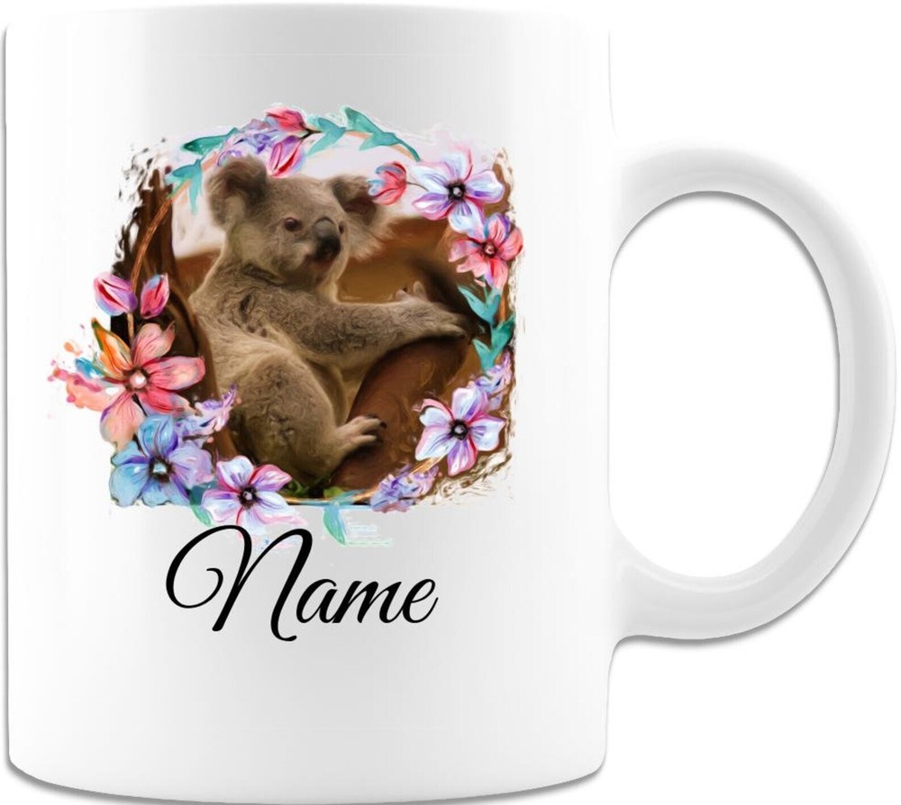 Koala Mug Koala Cup Koala Gifts Koala Bear Gifts Koala Nurse Gift Personalized