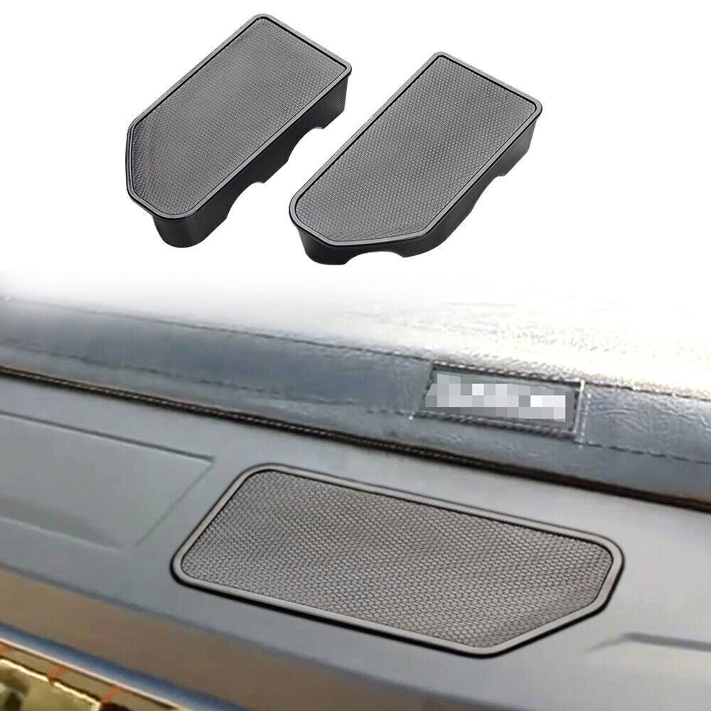 Black Rear Door Tailgate Pedal Protector Cover Trim For Chevy Silverado 2019+