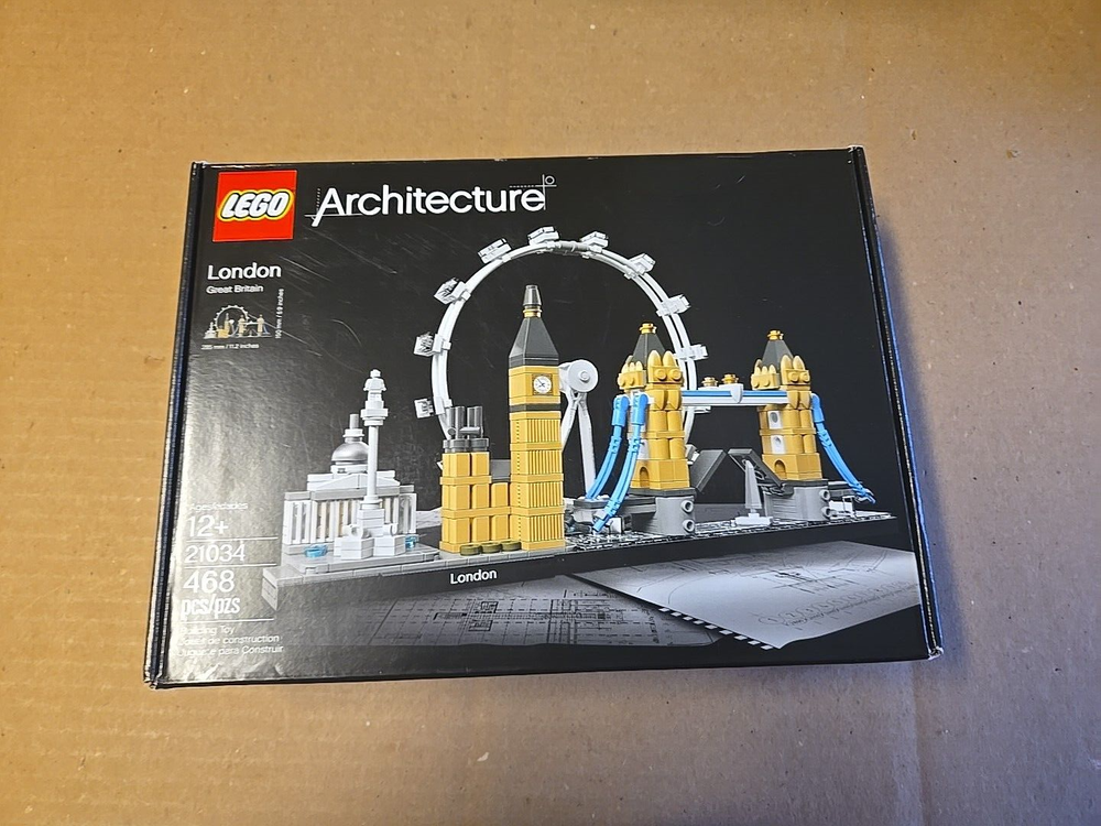 LEGO Architecture London Skyline Set 21034 Retired Brand New Sealed