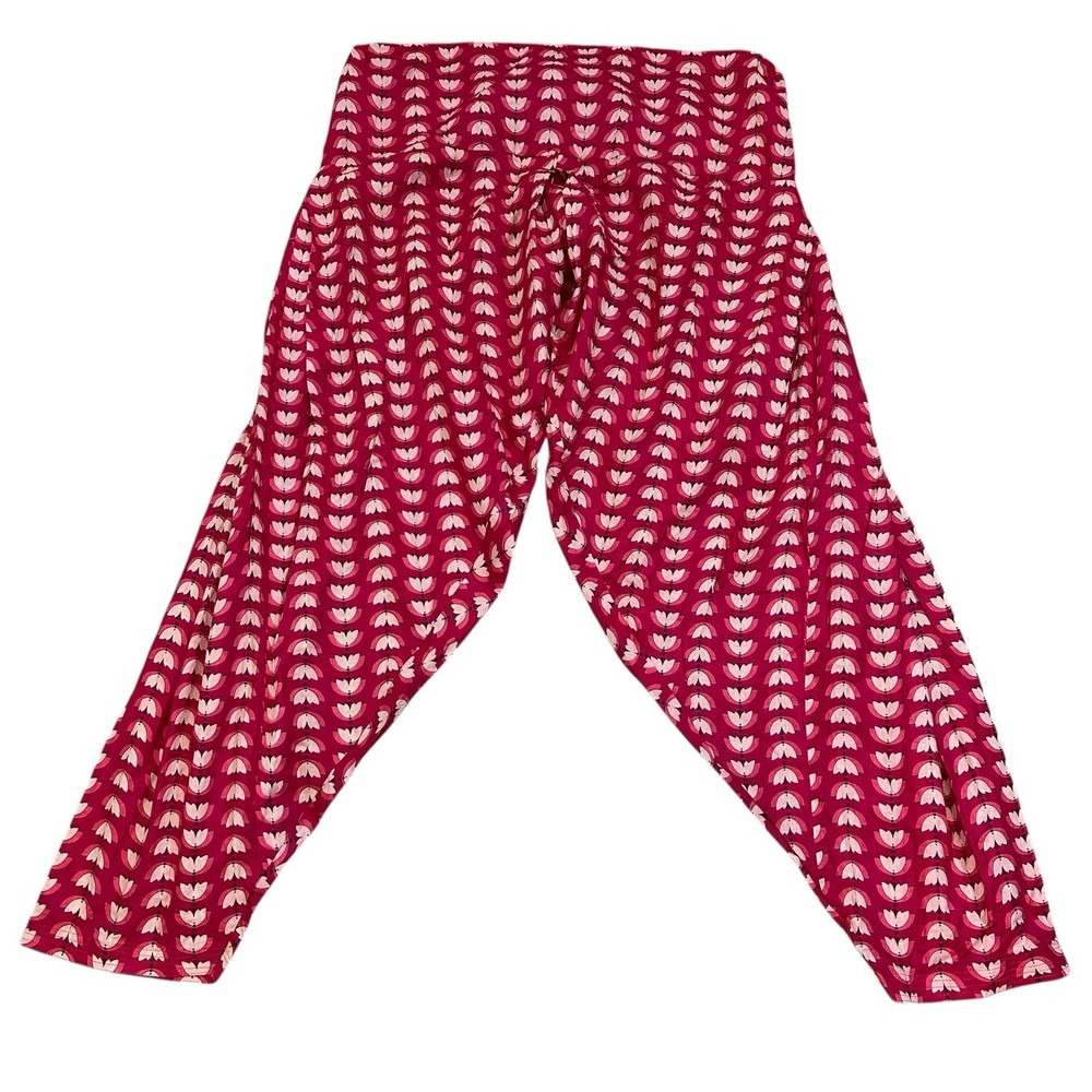 Lightweight Pink Harem Pants by Payal - One Size Fits All-image