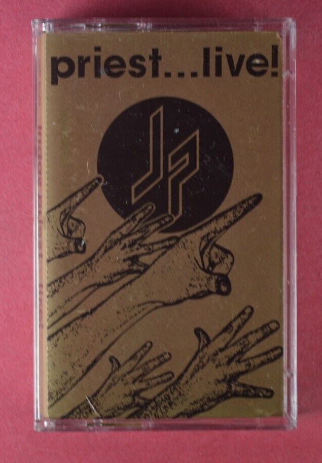 JUDAS PRIEST Live / Cassette tape 2 Record Set on One Cassette COLUMBIA