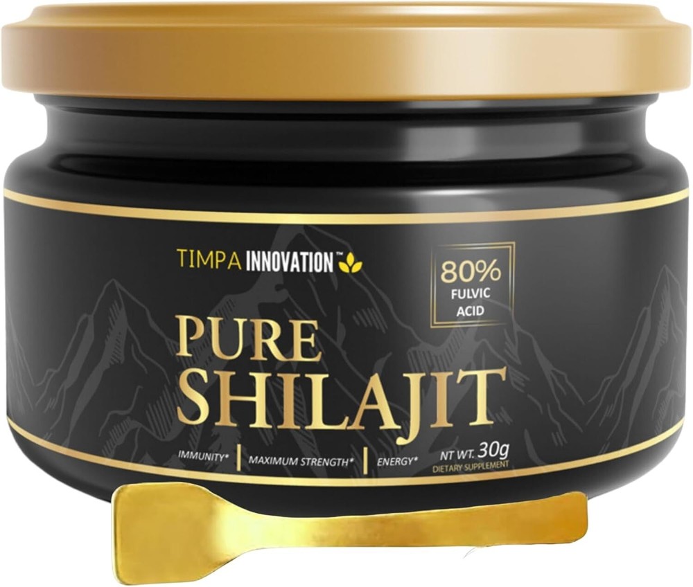 Himalayan Shilajit with Earthy Flavor - 100% Pure Resin for Energy Boost 30g