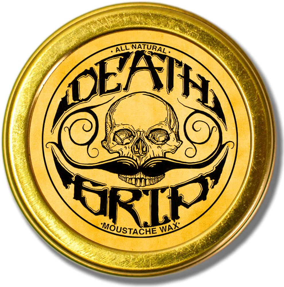 Death Grip Extra Strong Hold Mustache Wax for Styling