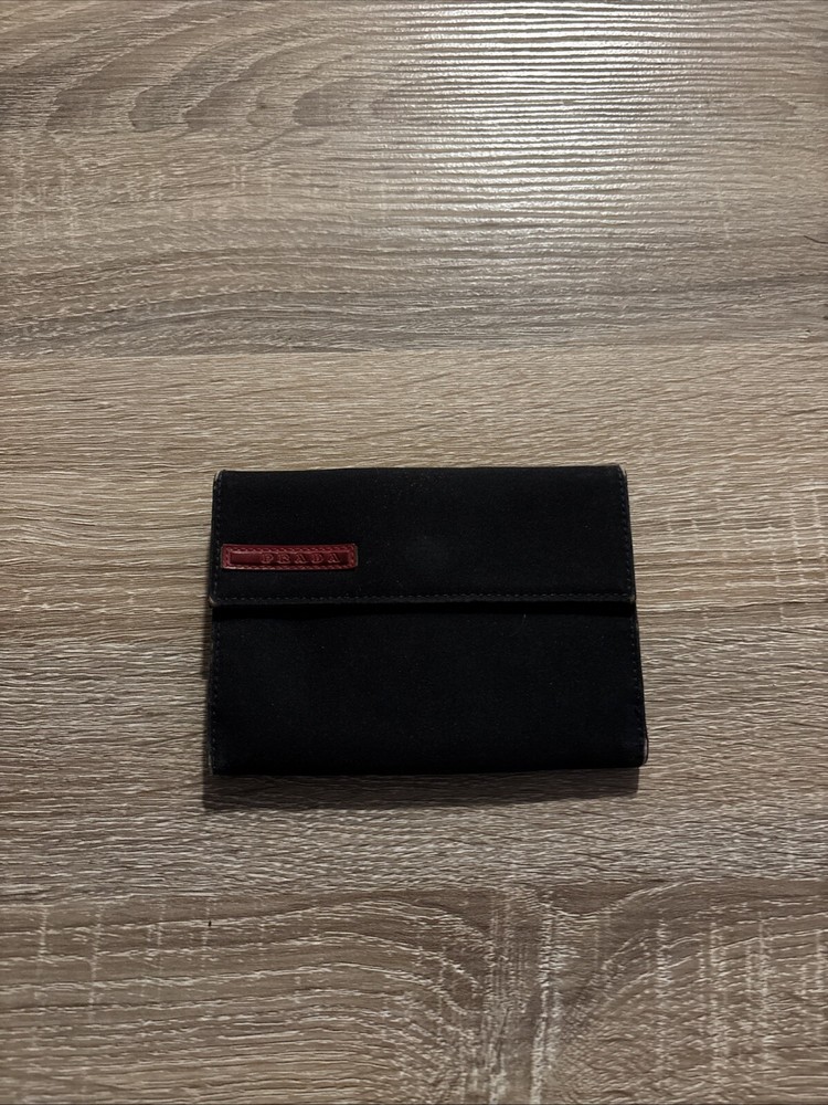 Vintage Prada Leather Wallet for Women Authentic Designer