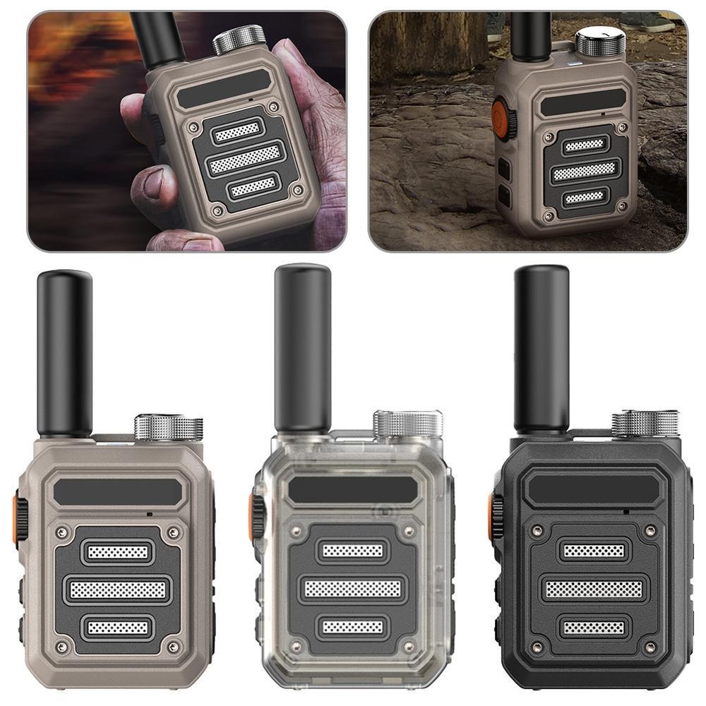 Waterproof & Shock Resistant Walkie-Talkies 2 Way Radios Automatic Frequen C7X2
