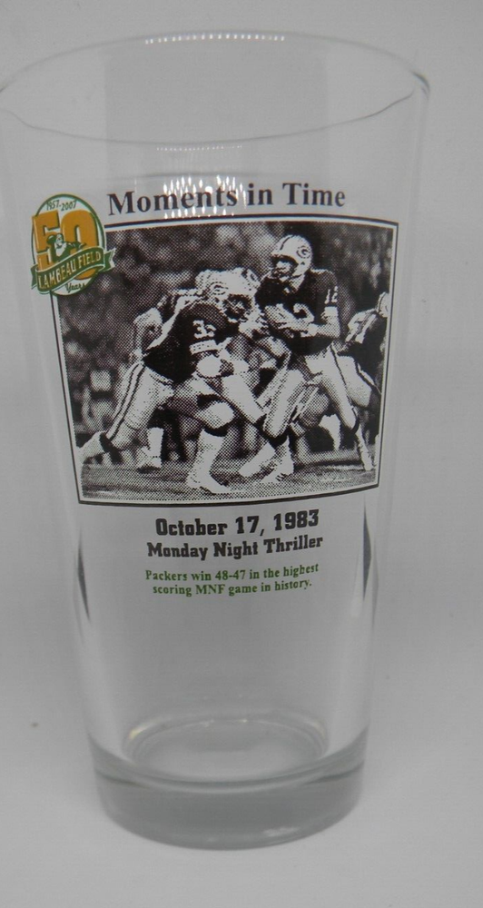Green Bay Packers vs Washington Redskins Oct 17 1983 Highest Scoring MNF Glass