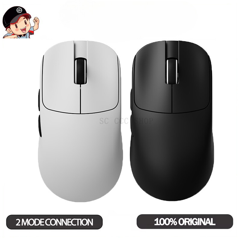 Hot Ultra Lightweight Wireless Ergonomic E-Sports Mouse with Dual-Mode Paw3395 Sensor