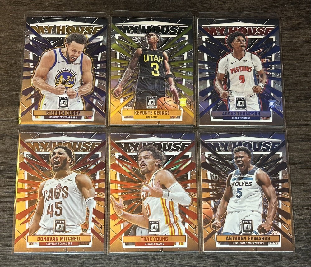 2023-24 Panini Donruss Optic 28-Card Basketball Lot Featuring Curry Edwards Miller