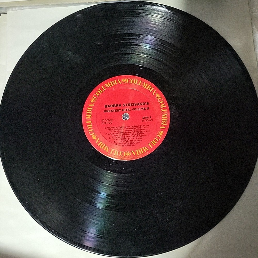 Barbra Streisand Greatest Hits LP 1970 Original Vinyl Album - People, Free Again