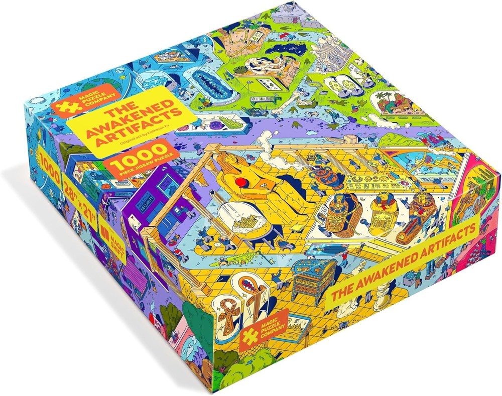 Discover Hidden Secrets: Original 1000-Piece Jigsaw Puzzle by Kathleen Fu