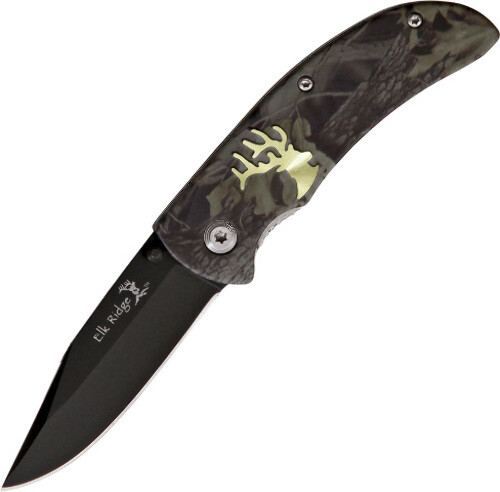 Elk Ridge Camo Linerlock 3 5/8