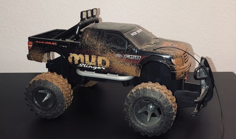 New Bright MUD SLINGER 4x4=MUD Ford F-150 (as is) No Remote Control
