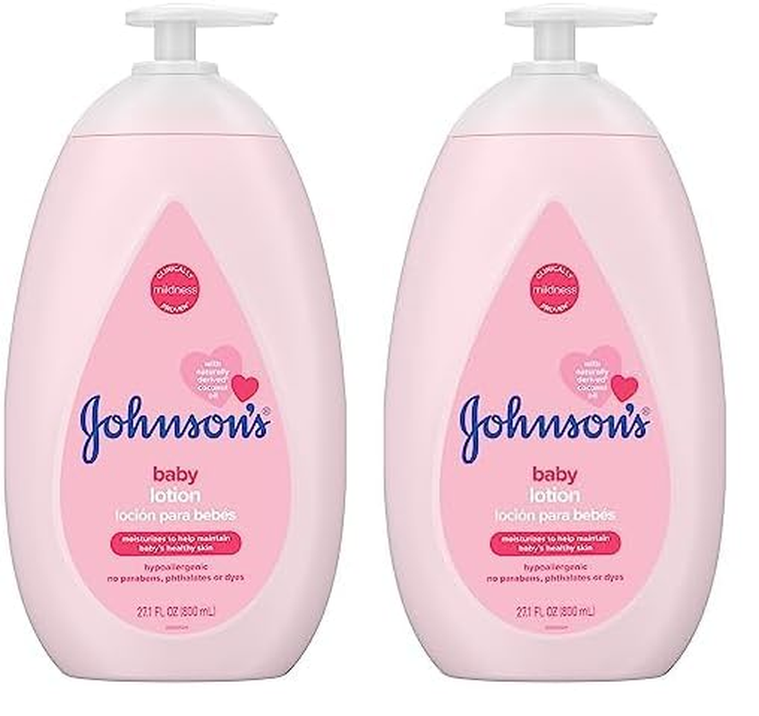 Johnson's Coconut Oil Baby Lotion for Delicate Skin