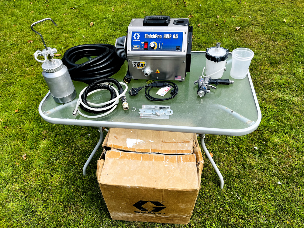 Graco FinishPro HVLP 9.5 Pro Contractor Sprayer 240V - Used Good Condition