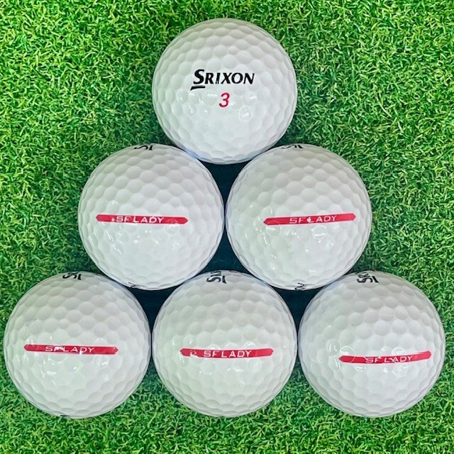 24 Srixon Soft Feel Lady AAAAA Golf Balls 5A Mint Condition Free Shipping