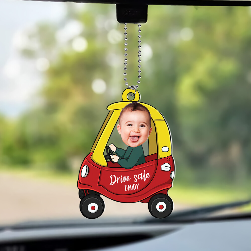 Personalized Baby in Car Keepsake for Safe Driving Parents-image
