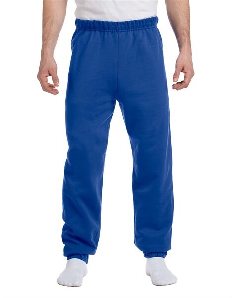 Men's Fleece Royal Blue 50/50 Sweatpants