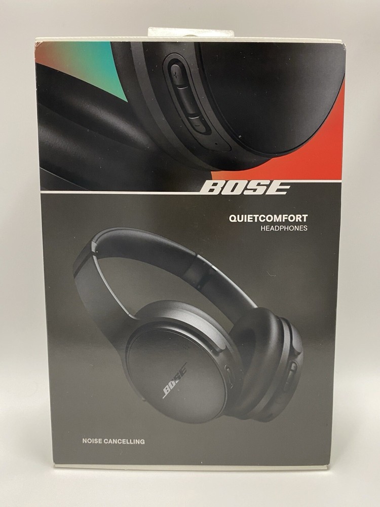 Bose QuietComfort Wireless Noise Cancelling Over-Ear Headphones-Black-Brand New