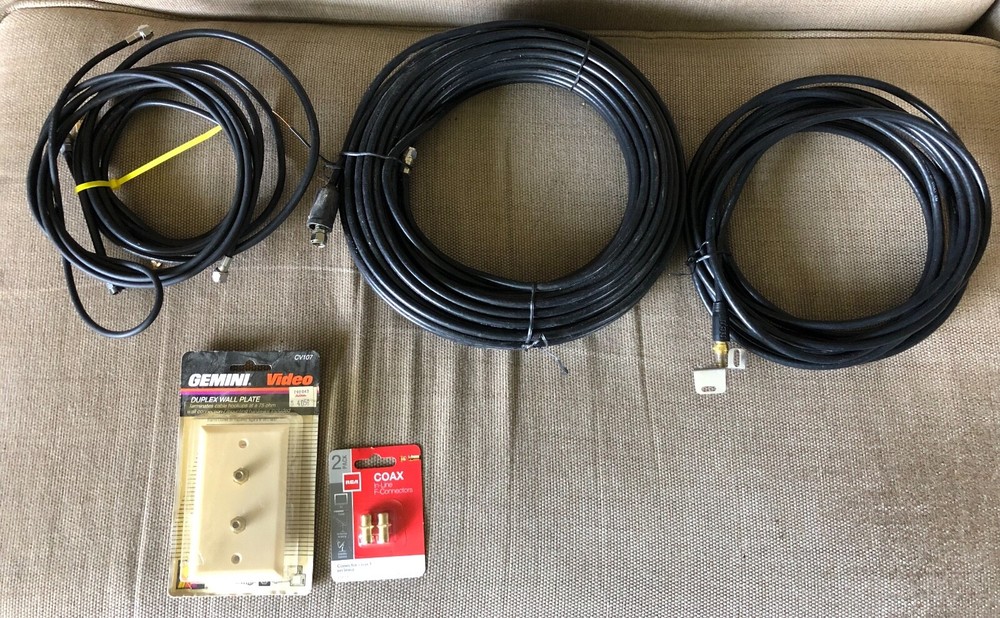 High-Speed Digital Satellite Coax Cable Bundle Pack-image