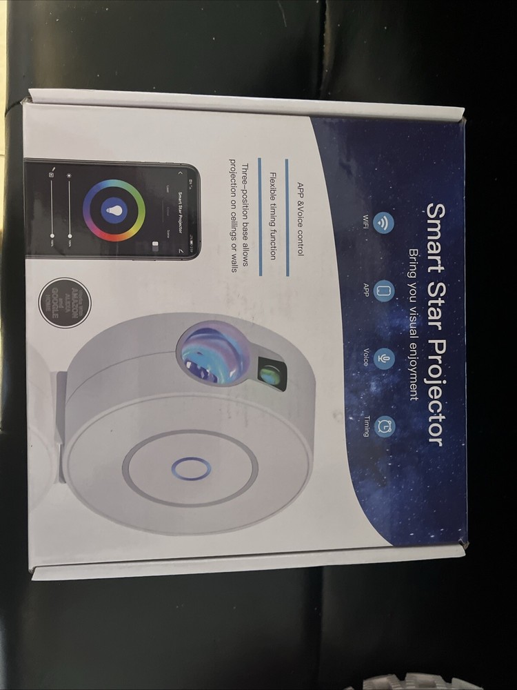 Smart Star Projector APP, Wifi and Voice Controlled Free Shipping-image
