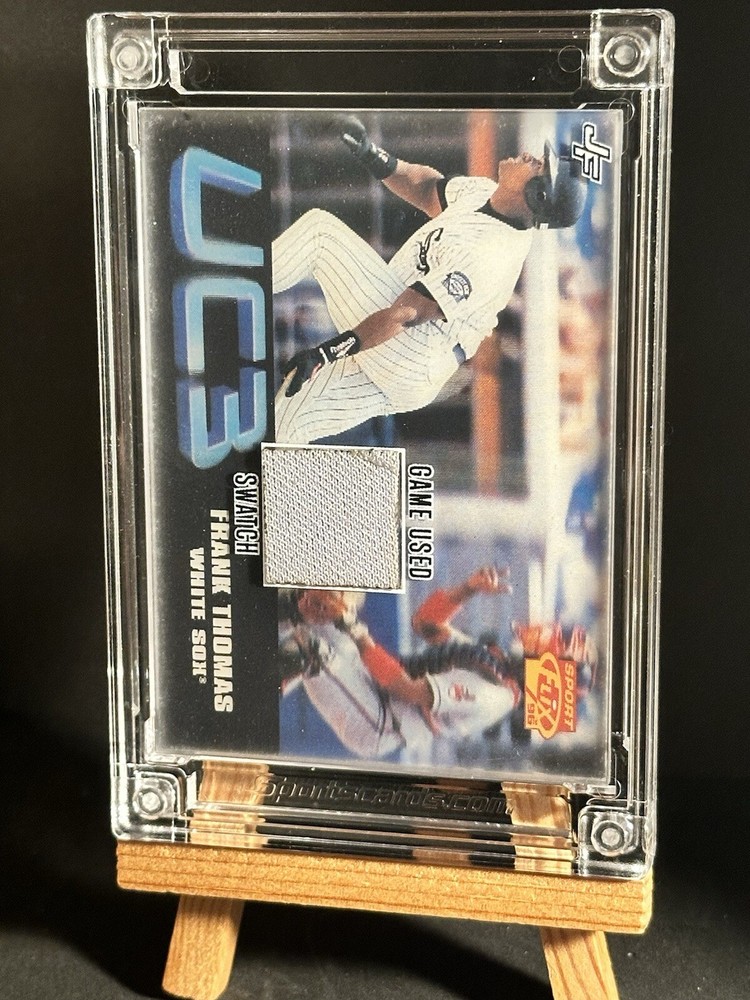 2024 Jersey Fusion Frank Thomas Sport Flix 96 UC3 Game Used Swatch Patch
