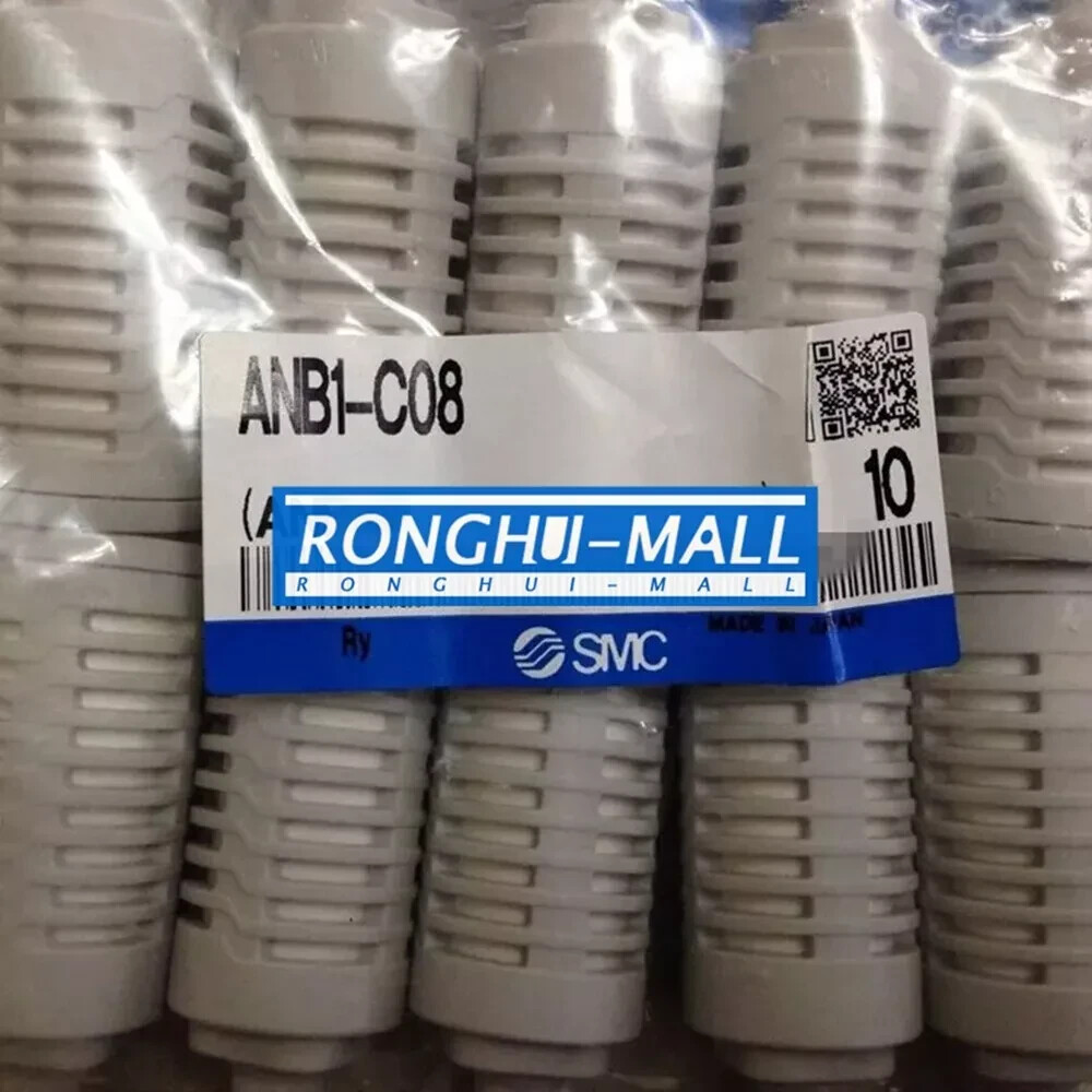 QTY:10 NEW FOR SMC High Noise Reduction Silencer ANB1-C08