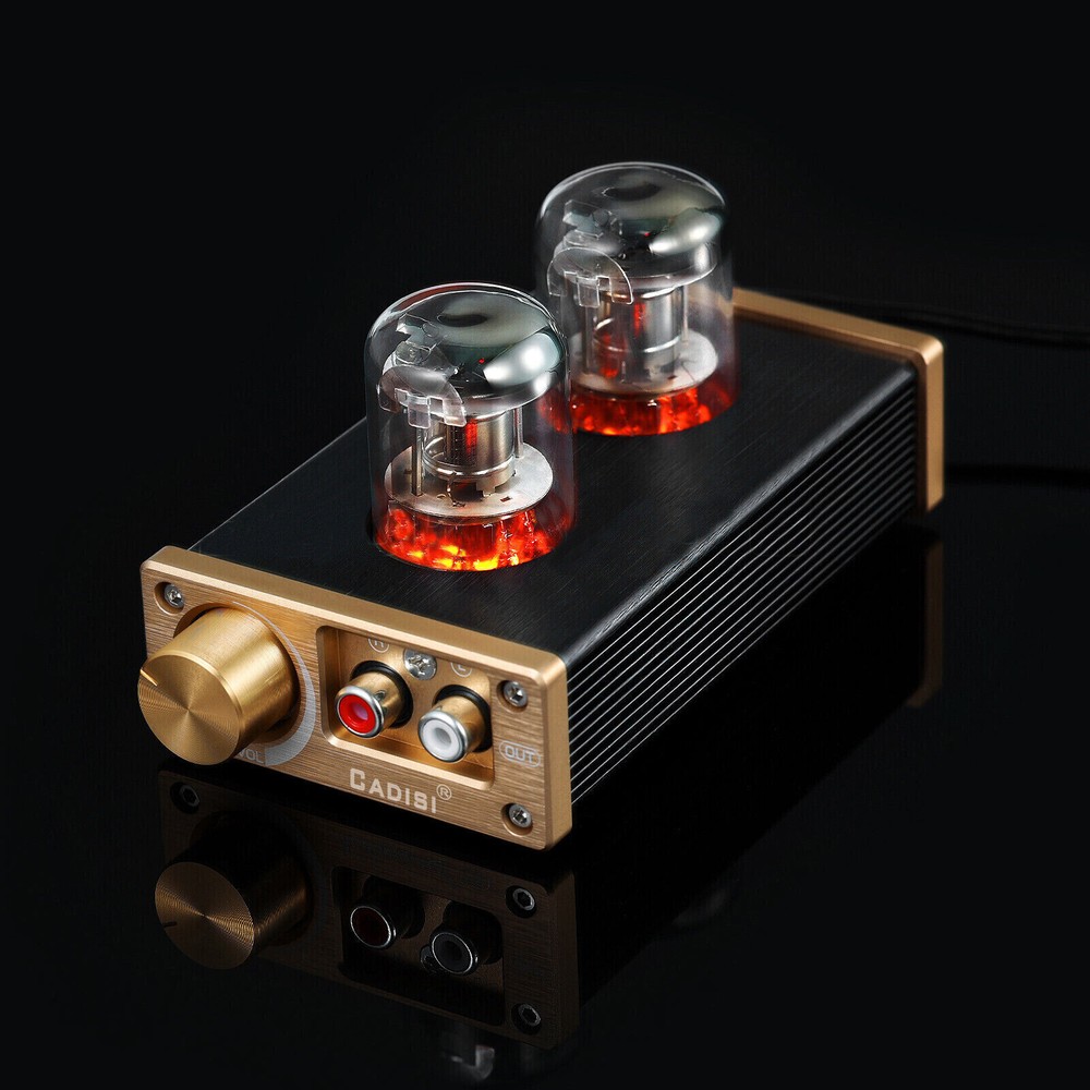 Nobsound E6 Direct Heated Vacuum Tube Class A Stereo Audio Pre-Amplifier NEW