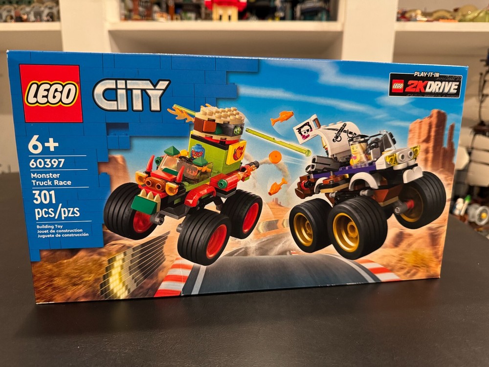 LEGO CITY: Monster Truck Race (60397) Retired Set! Buy Now Before It's Gone!-image