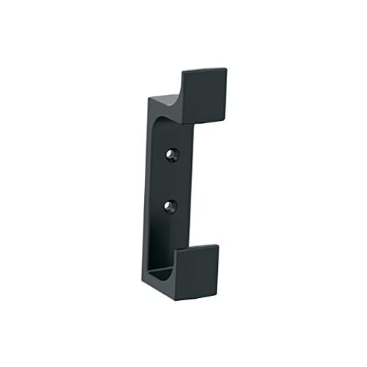 Matte Black Bray Double Prong Wall Hook H37009MB for Decorative Hanging