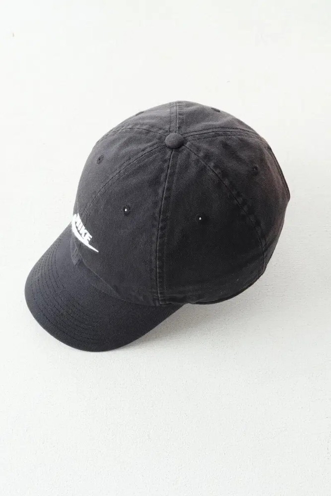 Nike baseball cap, ball cap, black, plain old school-211F