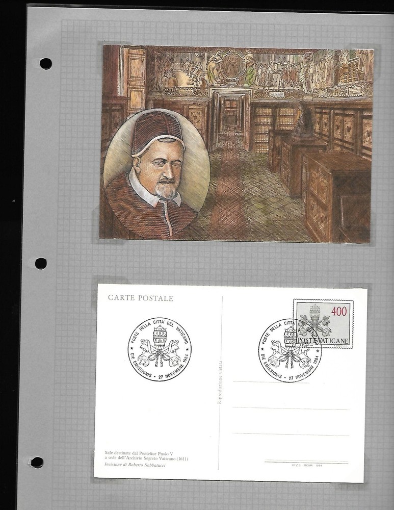 Vatican Postal Stationery & FDC/Event Covers Collection
