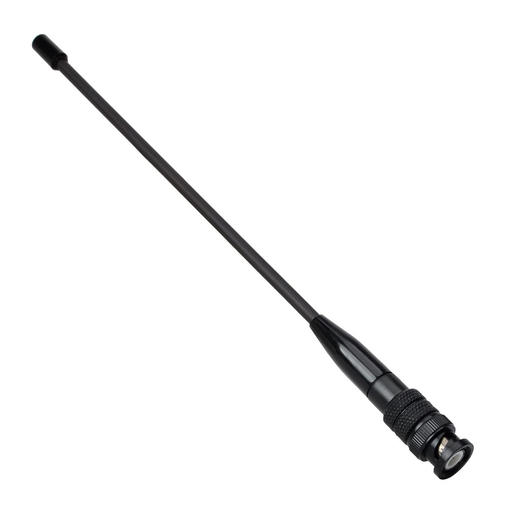 HYS Dual Band Telescopic/Rod Soft Antenna VHF/UHF BNC (8inch)-(14inch) 2M/70C...