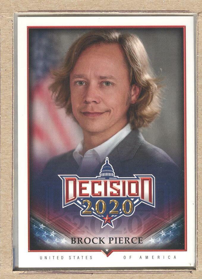 Brock Pierce 512 2020 Decision Series 2 Cryptocurrency, President Candidate-image
