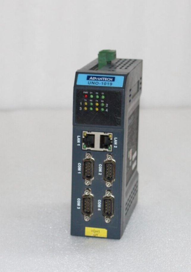 ADVANTECH UNO-1019 UNIVERSAL NETWORK COTROLLER WITH 2 LAN, 4COM AND 1CF