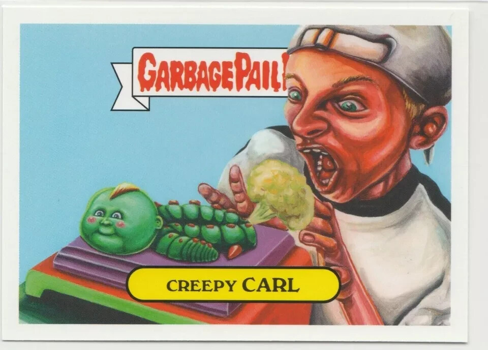 Creepy Carl #6a Garbage Pail Kids GPK 2019 We Hate the 90s Series