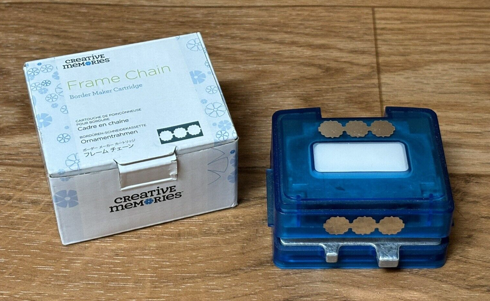Creative Memories Border Maker Cartridge Punch FRAME CHAIN Brand NEW