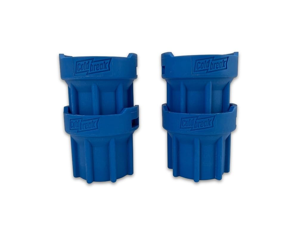 CLPRCAP-BLU Coupler Cleaning Caps, 4 Pack, D & S, Blue