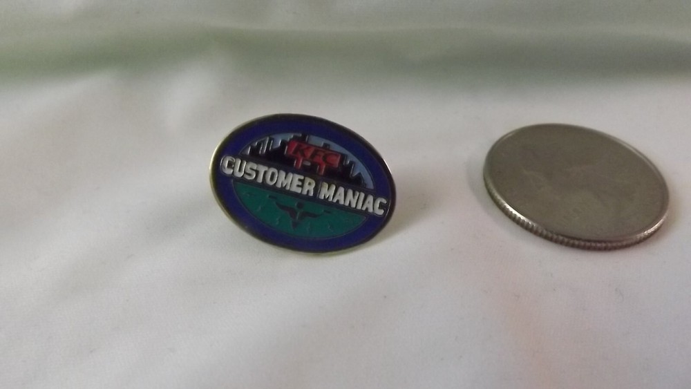 KFC Customer Maniac Lapel Hat Pin 