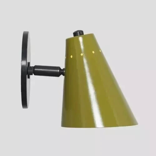 Stilnovo Inspired Brass Pivot Shade Wall Sconce Lamp Fixture