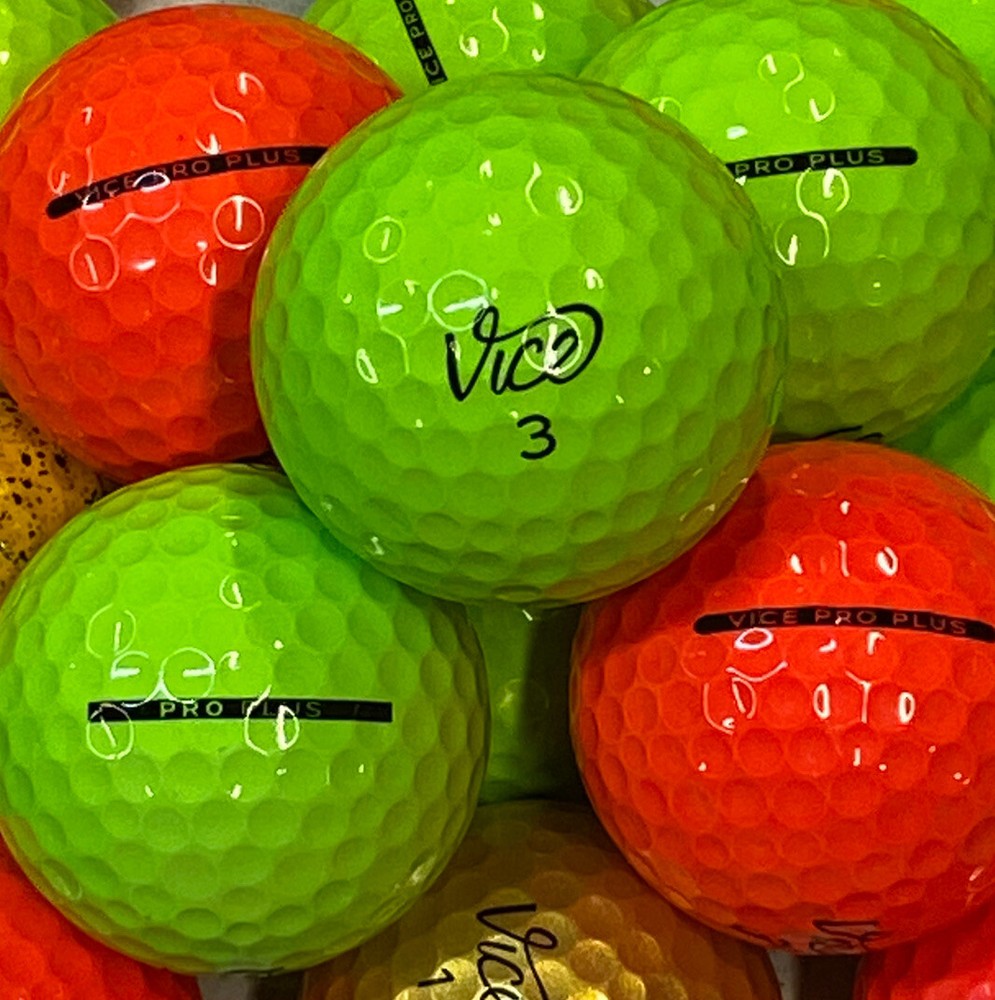 48 TRULY Mint 5A VICE PRO PLUS (Assorted Colors) Golf Balls *FREE SHIPPING*-image