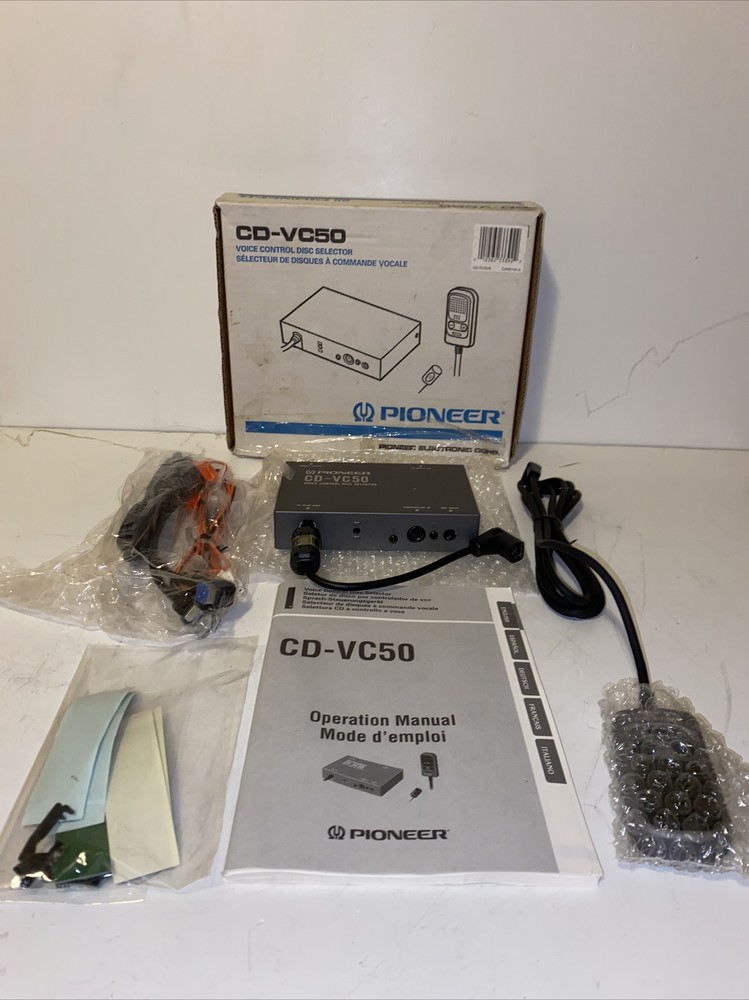 Pioneer CD-VC50 Voice Control Disc Selector JAPAN Free Shipping-image