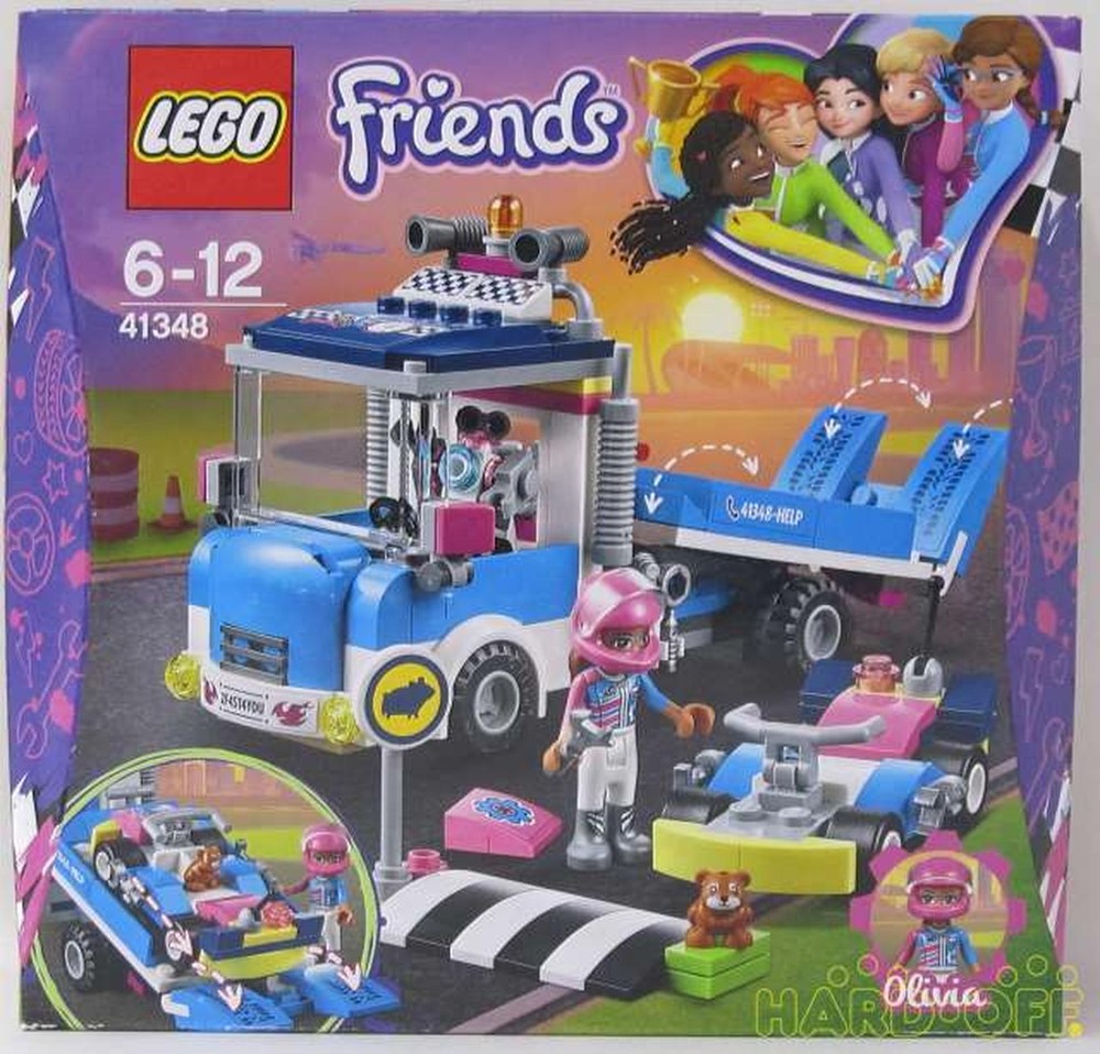 6 12 41348 Lego Friends Model No. Heartlake Grand Prix Rescue Car Lego G8a79