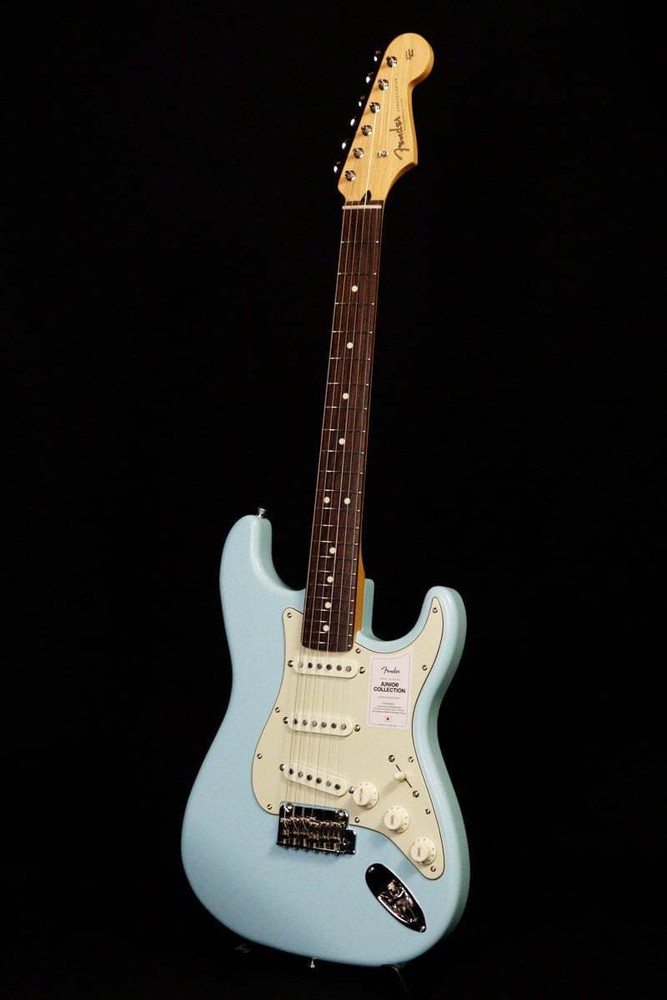 Fender MIJ Junior Collection Stratocaster Rosewood Satin Daphne Blue  S N JD24