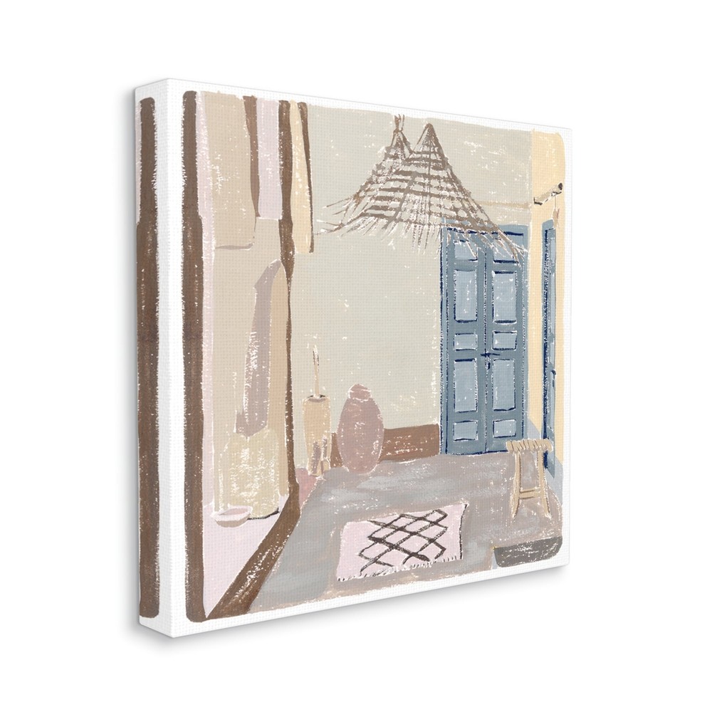 Stupell European Lounge Interior Soft Coastal City Room