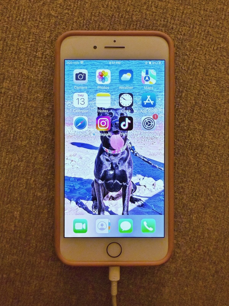 Apple iPhone 8 Plus with TikTok - 64 GB - Rose Gold (Unlocked)