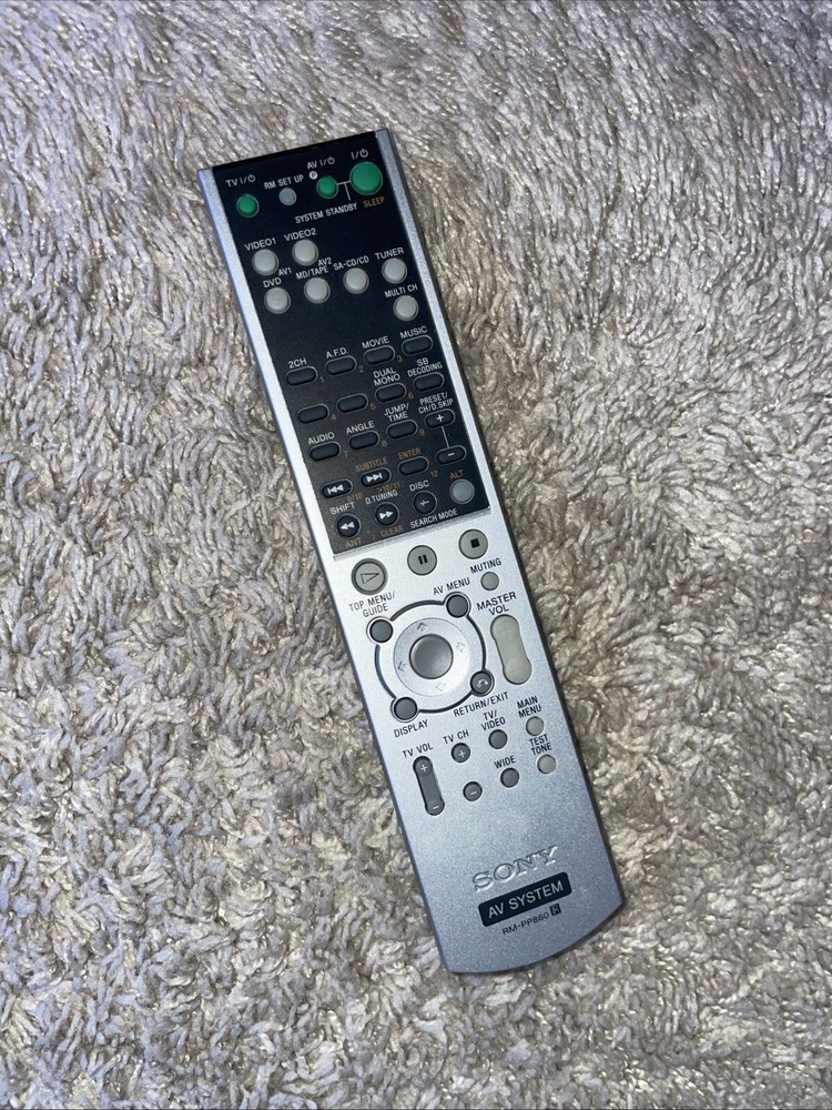 Sony RM-PP860 A/V Receiver Home Theater System Remote Control OEM