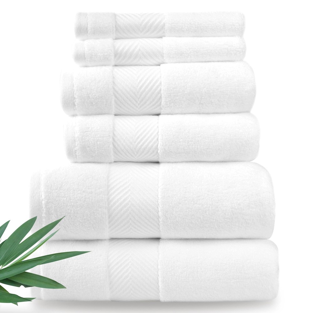 Ultra Soft 700 GSM Bamboo Viscose Luxury Bath Towels - Plush & Absorbent